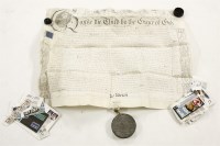 Lot 1156 - A George III indenture