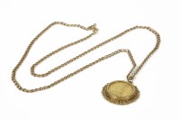 Lot 1077 - A Victorian sovereign dated 1890