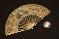 Lot 1115 - A late 19th century fan