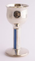 Lot 242 - A modern silver goblet