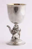 Lot 260 - A modern silver goblet