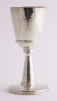 Lot 263 - A modern silver goblet