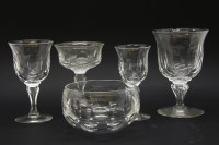 Lot 1294 - A suite of Edinburgh crystal glassware