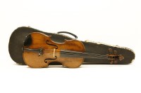 Lot 1369 - A late 19th century German violin
