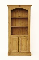 Lot 1769 - A pine bookcase
