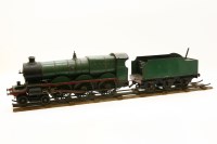Lot 1287 - A scratch built live steam 2½ in gauge 4-6-0 locomotive and tender