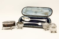 Lot 1158 - A Regency tortoiseshell and silver mounted ring box