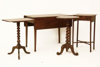 Lot 1660 - Two Victorian pedestal tables