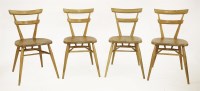 Lot 250 - Four Ercol stacking chairs (4)