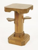 Lot 100 - An Art Deco geometric inlaid occasional table