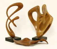 Lot 193 - Three wood sculptures