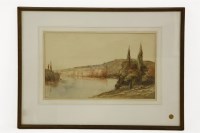Lot 1538 - Martin Hardie (British 1875- 1952)
'VETHEUIL ON THE SEINE 1924'
Watercolour on paper
Signed lower right
29 x 48 cm