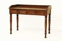 Lot 1610 - A Victorian mahogany washstand