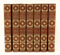 Lot 443 - LETTERS OF MADAME DE SEVIGNE; in Seven volumes. Philadelphia