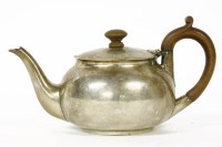 Lot 162 - A Victorian silver teapot