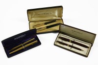 Lot 103 - Sheaffer and Waterman Fountain pen and pen sets