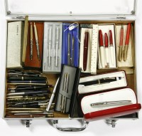 Lot 144 - A collection of mixed fountain pens