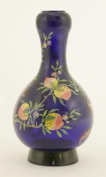 Lot 322 - A Chinese Peking glass vase