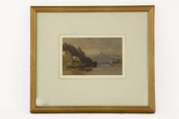 Lot 544 - William Leighton Leitch (1804 - 1883) a watercolour of a riverside town