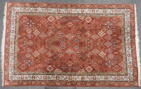 Lot 666 - A Persian design rug