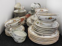 Lot 340 - China services to include a 36 piece Spode dinner service for six