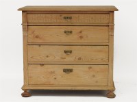 Lot 574 - A Continental chest of four drawers