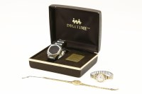 Lot 46 - A 1970s Digitime electronic quartz watch (battery)