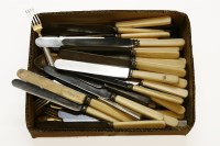 Lot 352 - A large collection of 20th century mixed flatware