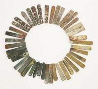 Lot 54 - A quantity of assorted hardstone handles