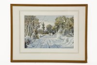 Lot 532 - Donald Greig RSMA FRSA (1916 - 2009)
‘SNOW AND SUN