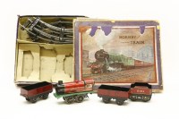 Lot 113 - Hornby clockwork train set in original box