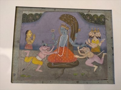 Lot 110 - An Indian miniature painting