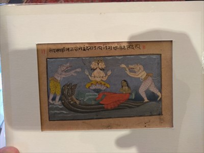 Lot 115 - An Indian miniature painting