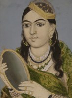 Lot 112 - An Indian portrait painting