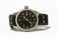 Lot 301 - A gentleman's stainless steel Hamilton khaki automatic strap watch