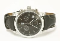 Lot 247 - A gentleman's stainless steel BMW quartz strap watch