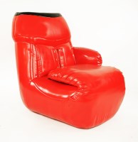 Lot 232 - A boxing glove chair