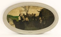 Lot 277 - James Lloyd (1905-1974)
JOHN WESLEY PREACHING TO A GATHERED CROWD