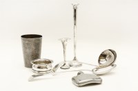 Lot 353 - A collection of silver and silver plated items