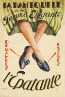 Lot 183 - 'La Pantoufle de la Femme Elegante' advertising poster