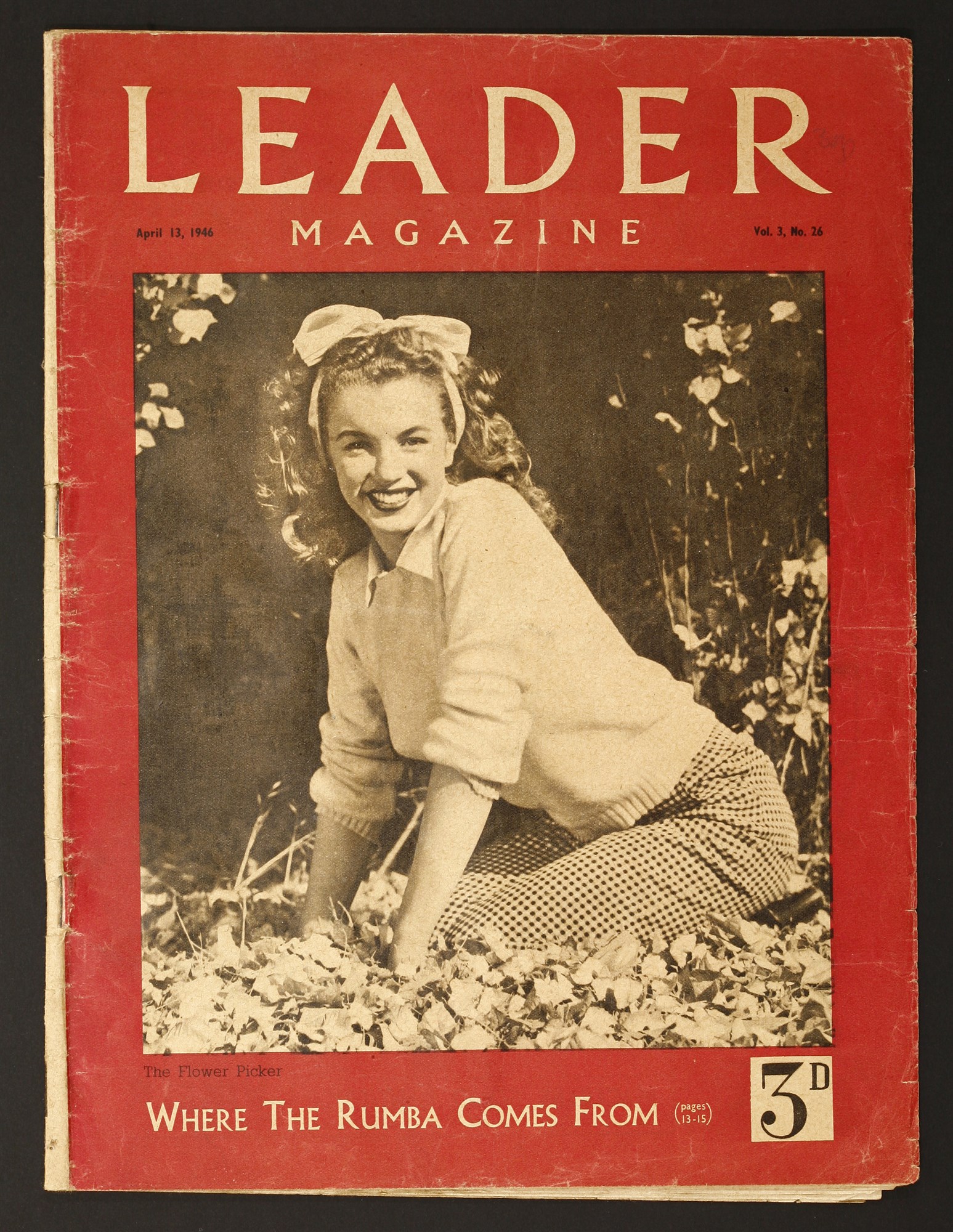 Lot 69 - The first Marilyn Monroe magazine cover