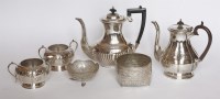 Lot 238 - A group of miscellaneous electroplated and white metal items