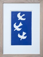 Lot 220 - After Braque (1882-1963)
THREE BIRDS
Original lithograph printed by Mourlot