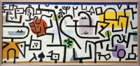 Lot 212 - Paul Klee (1879-1940)
STREET SCENE
Offset lithograph after an oil
image size 34.5 x 75.5cm