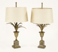 Lot 335 - A pair of table lamps