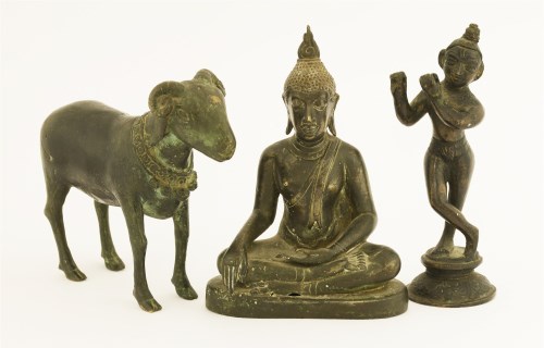 Lot 198 - Three Indian bronzes