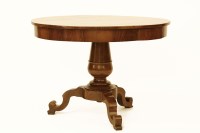 Lot 706 - A 19th century Italian inlaid walnut breakfast table