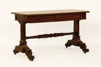 Lot 561A - A George IV mahogany library table