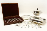 Lot 155 - A quantity of silver plated cutlery