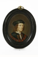 Lot 141 - A miniature portrait of King Richard